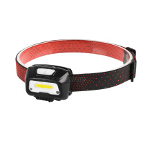 STARYNITE hiking running cob led headlamp with auxiliary red light